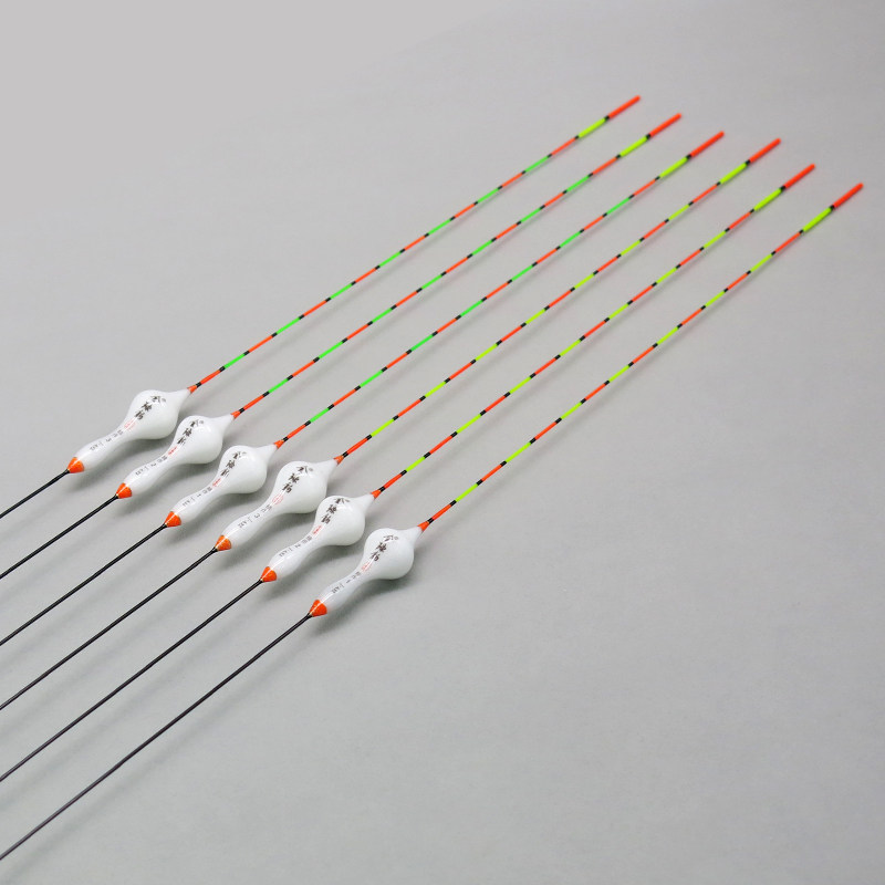 全球钓a32轻口灵敏鲫鱼漂纳米鱼漂葫芦形浮漂粗尾醒目滑口野钓漂