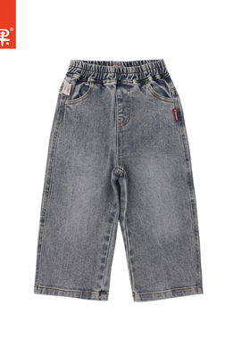 棉果果【商场同款】男童牛仔长裤 25NA 25470