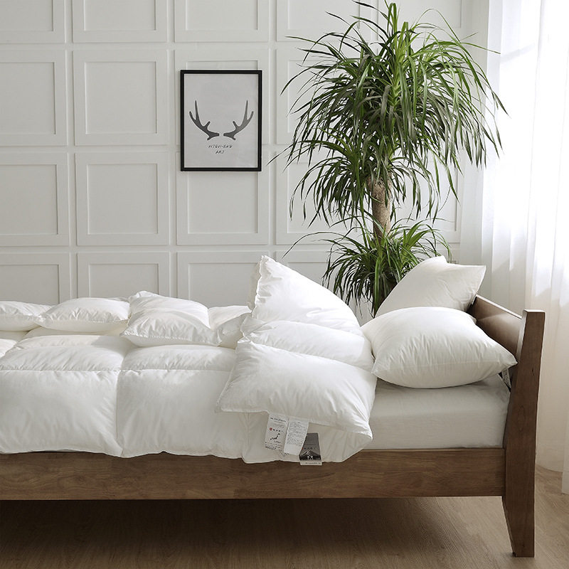 明治西川 A类纯净春秋被冬被松软羽丝绒保暖单人双人五星酒店被芯