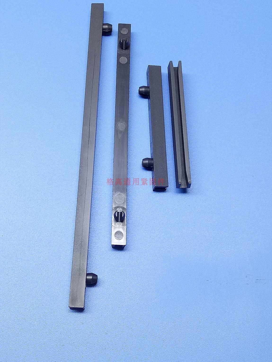 环保尼龙黑色电路板卧式导轨,导槽GRDC系列,PCB面板支撑底座,