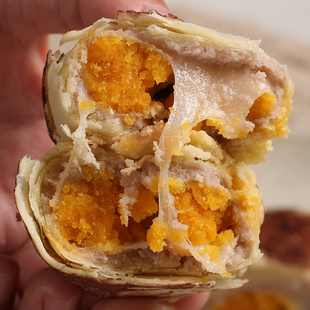 台湾特产 阿聪师小芋仔6入芋头流心蛋黄麻薯酥芋泥酥糕点伴手礼