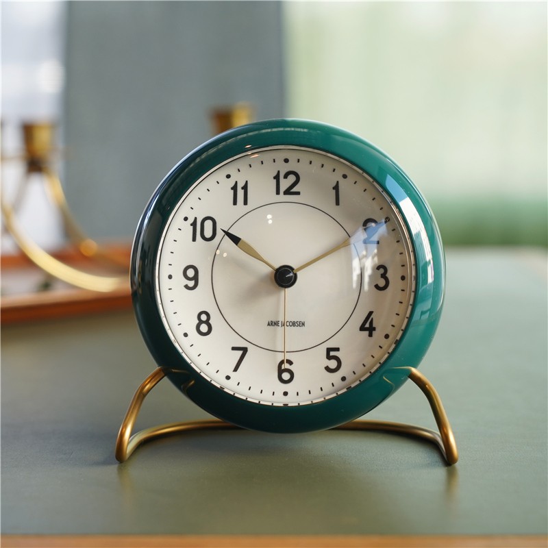 闹钟丹麦创意led灯北欧风格可爱