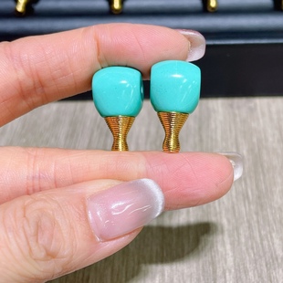 新品菱镁矿三通佛头配件diy手链手串项链配饰挂件饰品