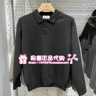 E40 杰克琼斯黑色新品 226113038 领毛衣针织衫 6905571324866 衬衫