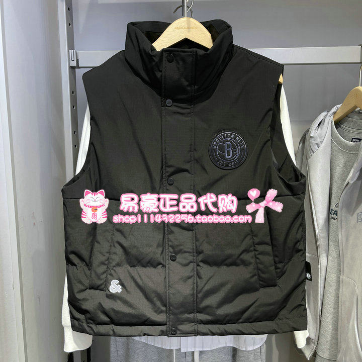 杰克琼斯NBA联名时尚潮流保暖马甲 225434004 E40 6905571281305