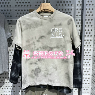 E11 225201241 6905571248896 T恤 杰克琼斯迷彩刺绣舒适百搭短袖