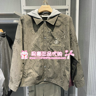 E06 杰克琼斯潮流衣身满工装 225321114 外套 6905571302154 风衬衫