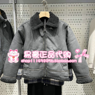 6905571303977 E41 杰克琼斯棉服保暖翻领毛领上衣外套 225409036