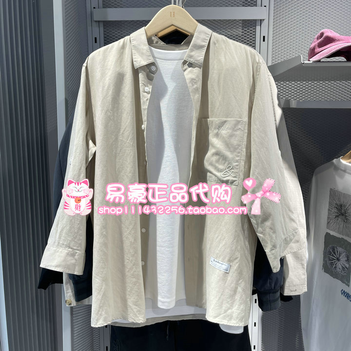 杰克琼斯透气舒适简约七分袖衬衫男 225331002 C45 6905571266326