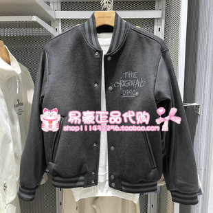 225427023 杰克琼斯冬新款 简约宽松日常上衣 毛呢外套美式 E40 男装