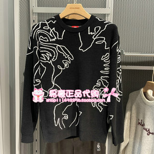 杰克琼斯圆领舒适百搭休闲针织毛衣226113017 6905571324125 E40