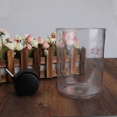 泰东喷雾机水杯蒸脸器机美容仪配件热喷水杯量杯PC喷雾机轮子