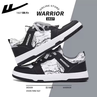 回力男鞋板鞋2025新款女鞋休闲运动鞋时尚百搭水墨风板鞋情侣鞋