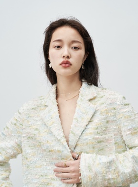 Rowi/casa162年度vip铋入日本ch@nel工坊定制面料 (限量)外套夹克