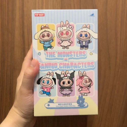 全新香港购入泡泡玛特sanrio帕恰狗毛绒公仔玩偶挂件拉布布pc狗款