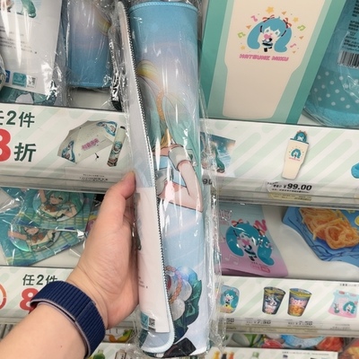 全新7-11便利店初音未来联名鼠标垫桌垫餐台垫卡通动漫游戏二次元