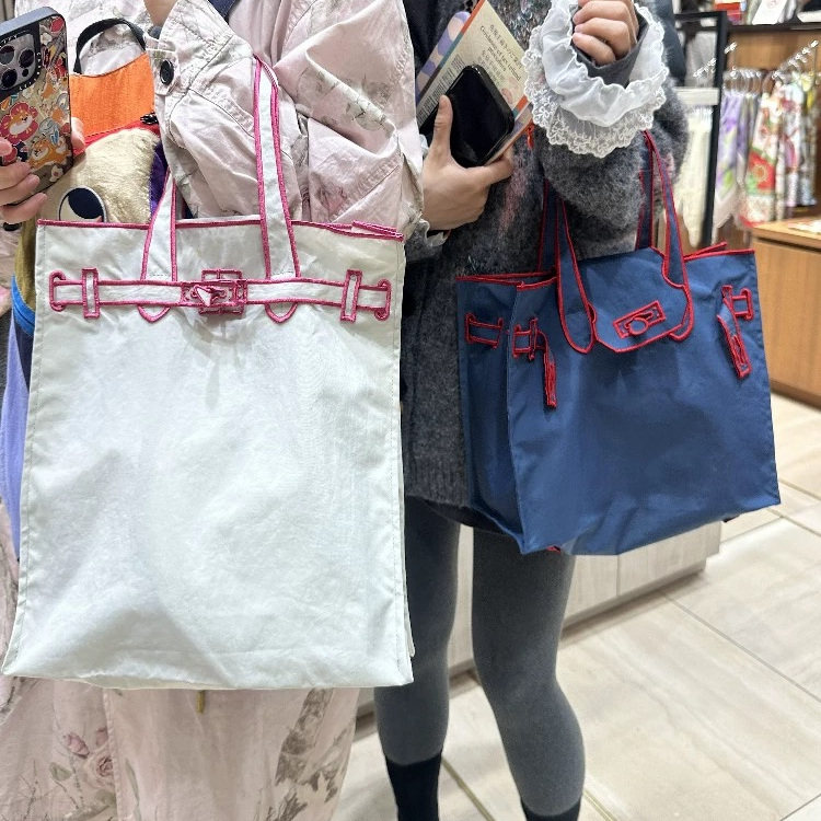日本lacouse刺绣M号尼龙