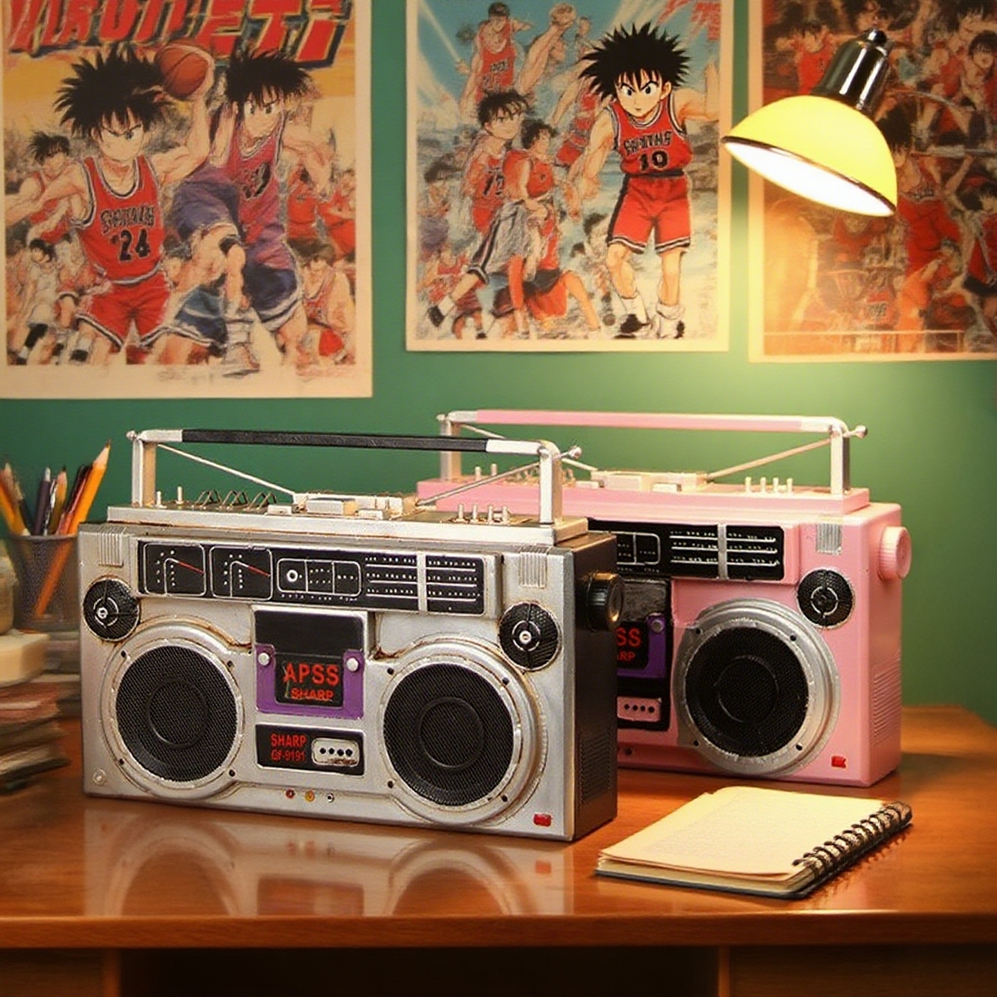 8090年代收音机模型道具老式古董卡带磁带录音机摆件上海老物件