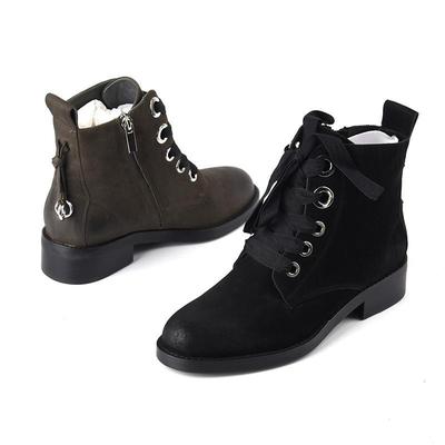 38+头层牛皮shellys英国正品短靴