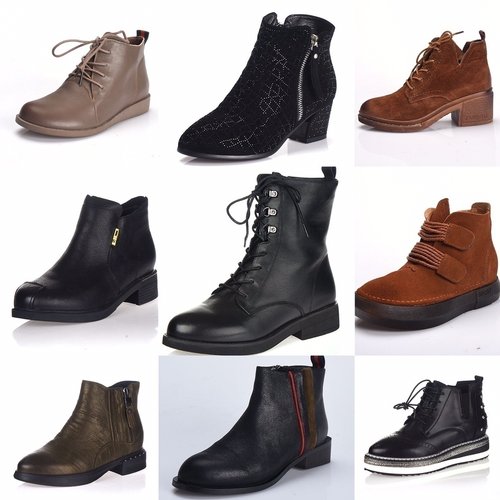 头层牛皮ZUSE马丁靴潮酷透气高帮