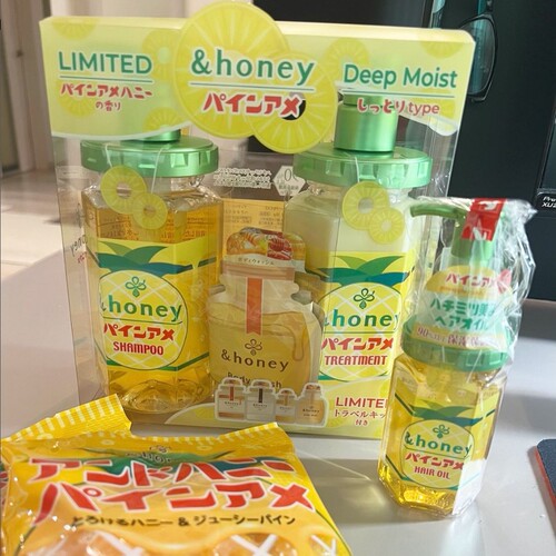 &honey菠萝滋润修护洗发水护发素