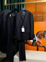 26-Year-Old Four-Season Fashion Trend High-End 100% Wool Business Casual Men's Casual Suit Set