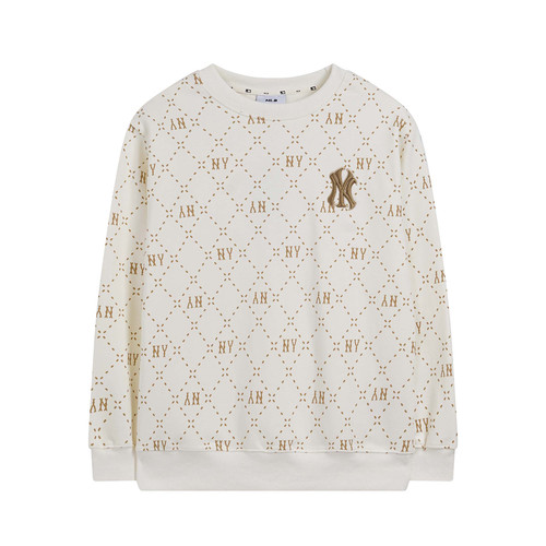 MLB韩国2025新款圆领卫衣