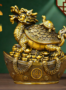 五福临门年年有余摆件葫芦鲤鱼客厅电视酒柜玄关家居乔迁高档礼品