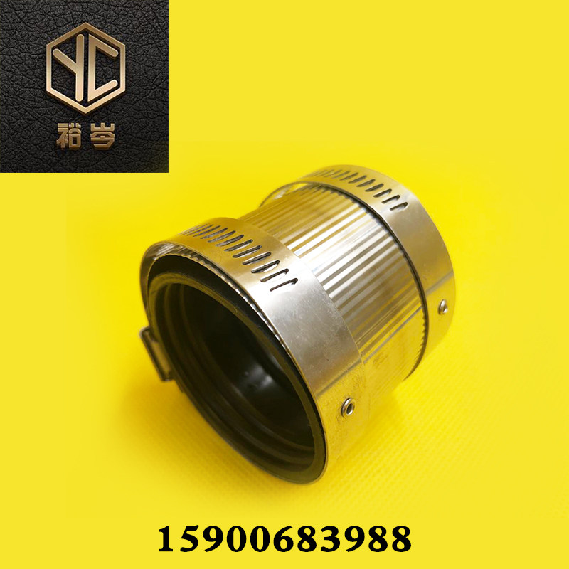 不锈钢管束带胶卡箍排水管铸铁管喉箍抱箍强力管夹卡管箍专用卡夹