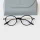 Front韩国设计师品牌 超轻全钛近视眼镜宽边圆框眼睛框可配高度数
