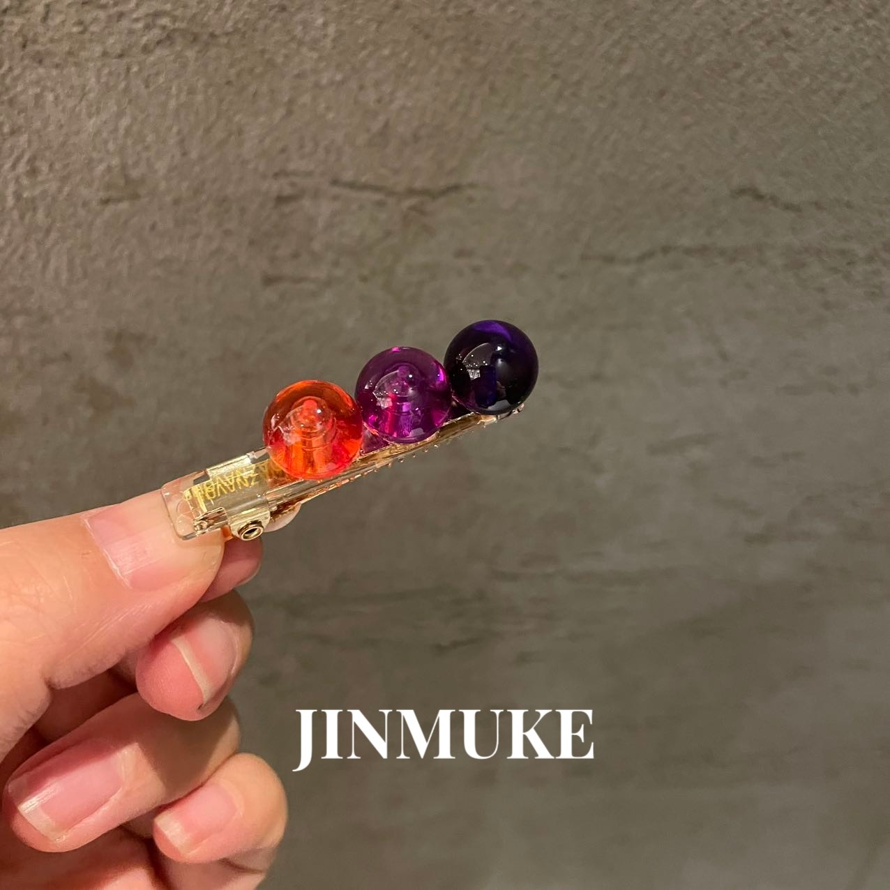 JINMUKE韩国进口AZ发饰品新气质百搭彩色透明球球发夹女边夹侧夹,饰品/流行首饰/时尚饰品新,发饰,淘宝优惠券,粉丝福利购,淘宝优惠卷