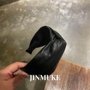 JJINMUKE韩国进口发饰头饰新款气质复古交叉发带式发箍不勒头新品
