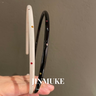 JINMUKE韩国进口发饰头饰新款 头箍 简约百搭细发箍发卡发饰新品