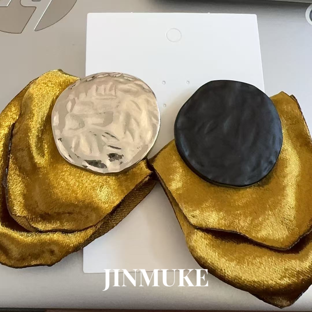 JINMUKE韩国进口夸张个性特别不艺耳钉耳环