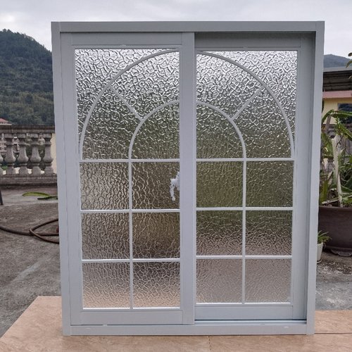 法式复古玻璃隔断窗室内外推拉窗