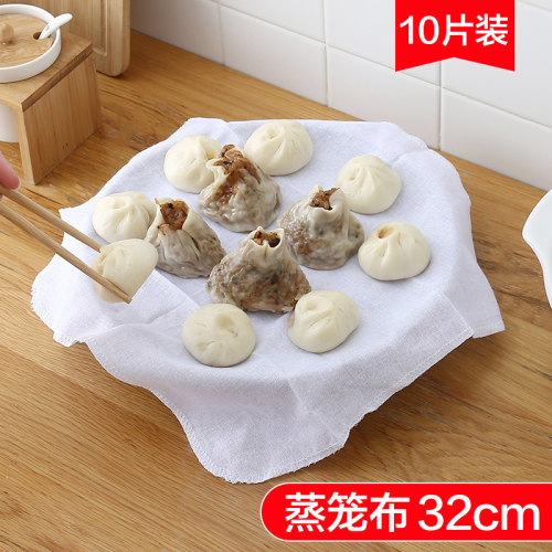 蒸笼垫家用不粘蒸笼布棉纱