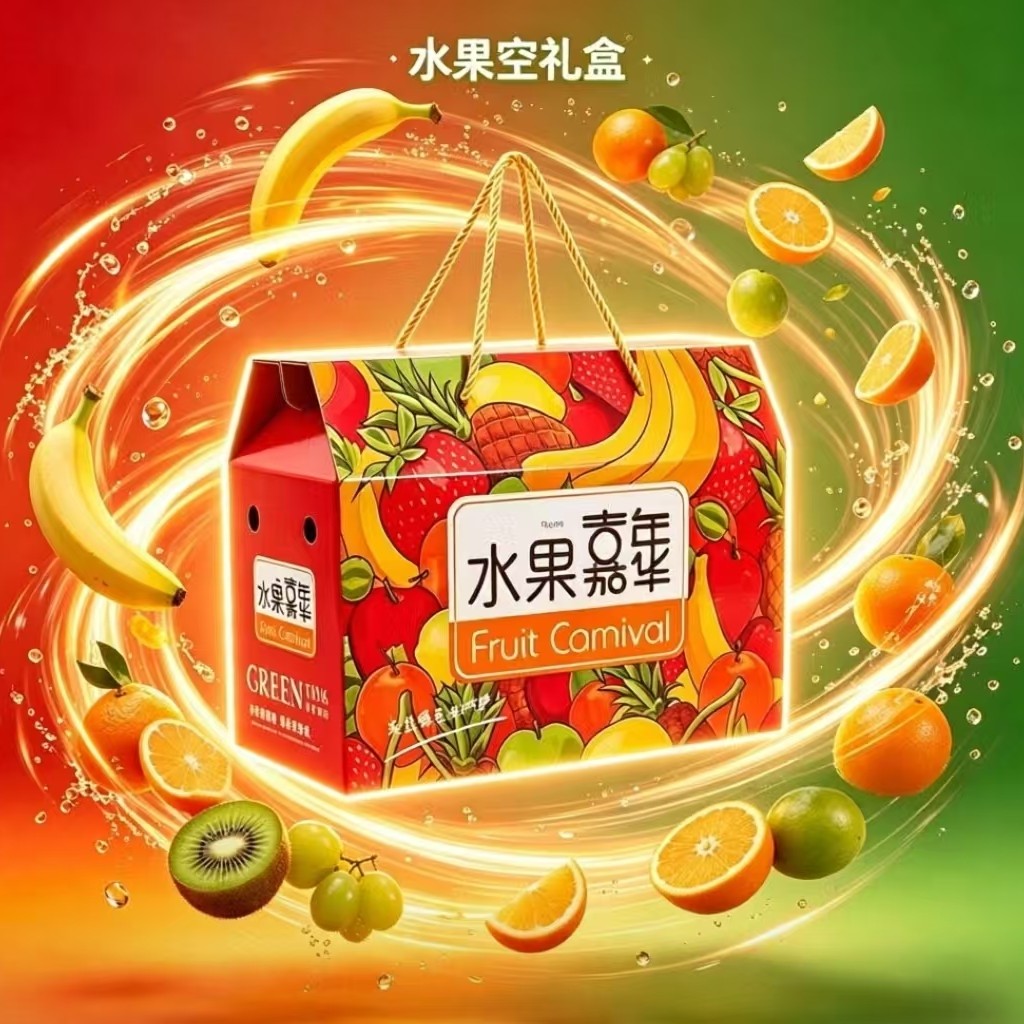 水果包装盒加厚瓦楞纸盒水果店通用礼盒公司企业伴手礼盒厂家直销