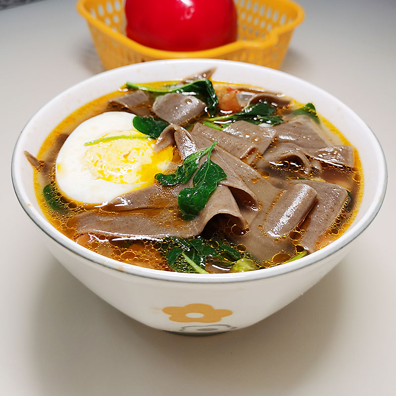 苦荞麦面叶1000克无料包代餐面食