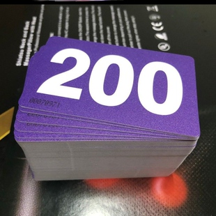 。记分麻将牌子筹码卡片扑克牌卡牌牌卡俱乐部厚款带编号塑料飞子