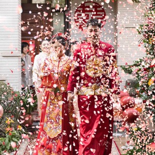 BKBK结婚礼炮彩带喷筒婚庆用品大全婚礼庆典派对手持礼花筒花瓣手