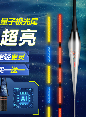 BKBKBK超亮变色鱼漂夜光漂超亮日夜大物两用加粗醒目电子高