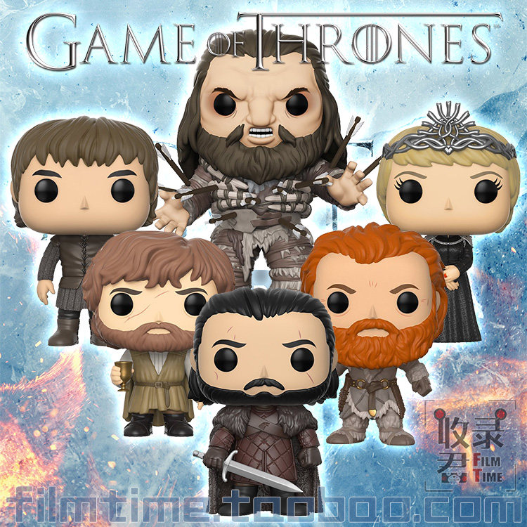 北美正版权力的游戏手办funko pop布兰巨人旺旺托蒙德冰火周边