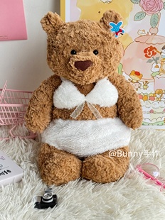 现货秒发 量身定制 巴塞罗熊衣服穿搭海边性感比基尼套装