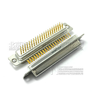 精工南士HDP62公头母头3排62针插座DP62 DB62孔直插/脚插板焊板式