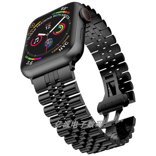 iWatch9表带S8不锈钢ultra2五珠
