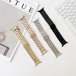 三珠一体表带8ultra不锈钢头粒 Ultra经典 适用三星Galaxy watch7