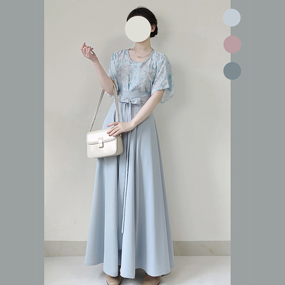 子南记原创【夏蝶】汉服唐褙子