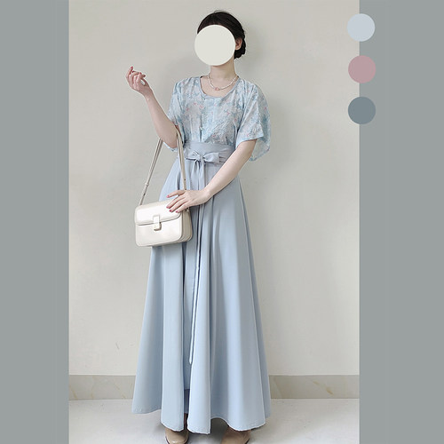 子南记原创【夏蝶】汉服唐褙子