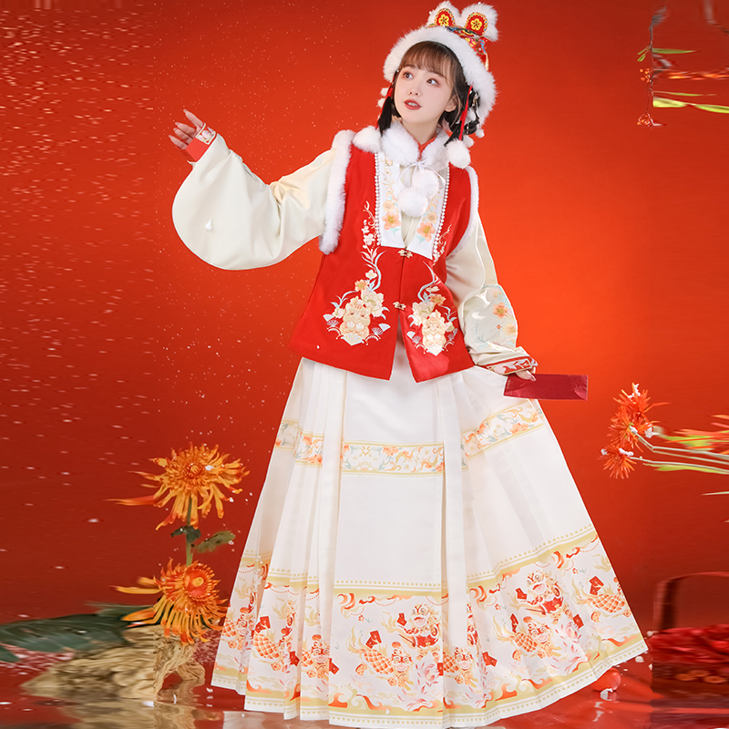 马面裙日常原创明制汉服