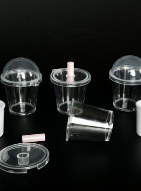 迷你奶茶杯微缩食玩摆件